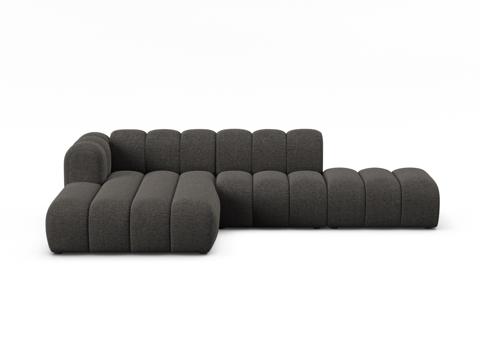 Modular Left Open Corner Sofa, "Lupine", 5 Seats, 299x177x70