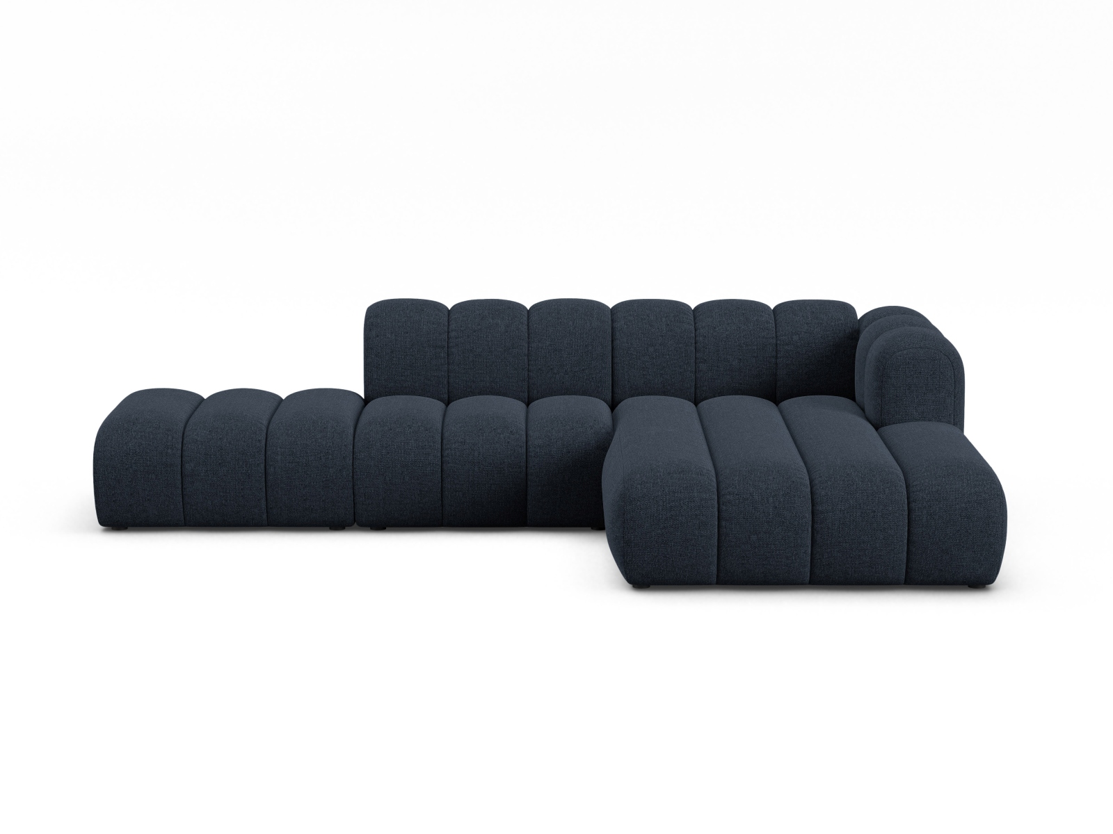 Modular Right Open Corner Sofa, "Lupine", 5 Seats, 299x177x70