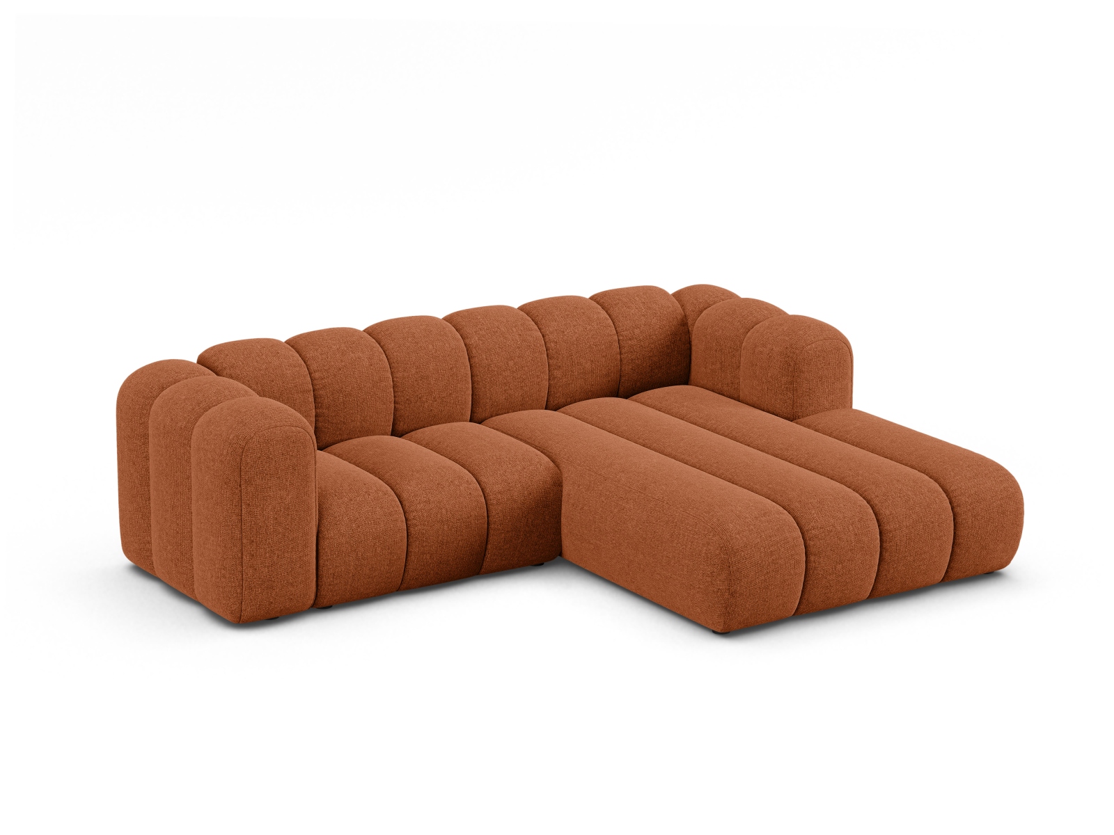 Modular Right Corner Sofa, "Lupine", 3 Seats, 230x177x70