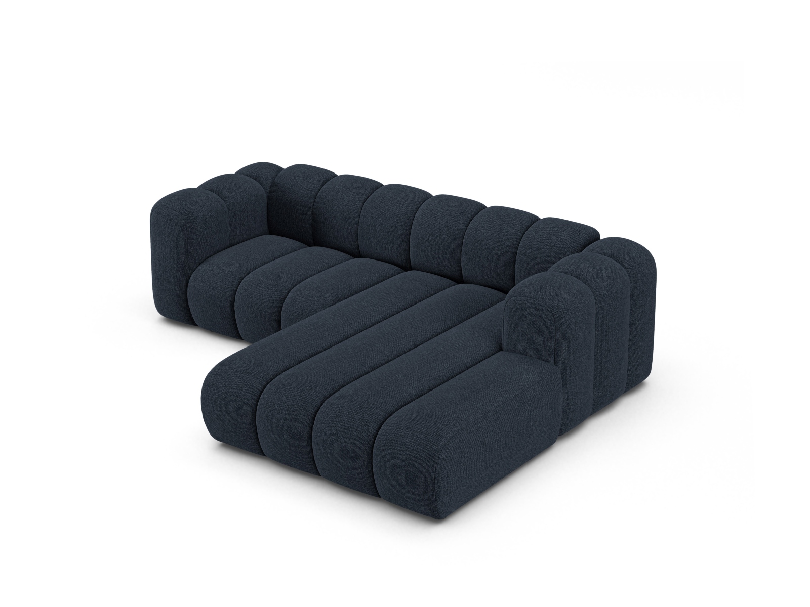 Modular Right Corner Sofa, "Lupine", 3 Seats, 230x177x70
