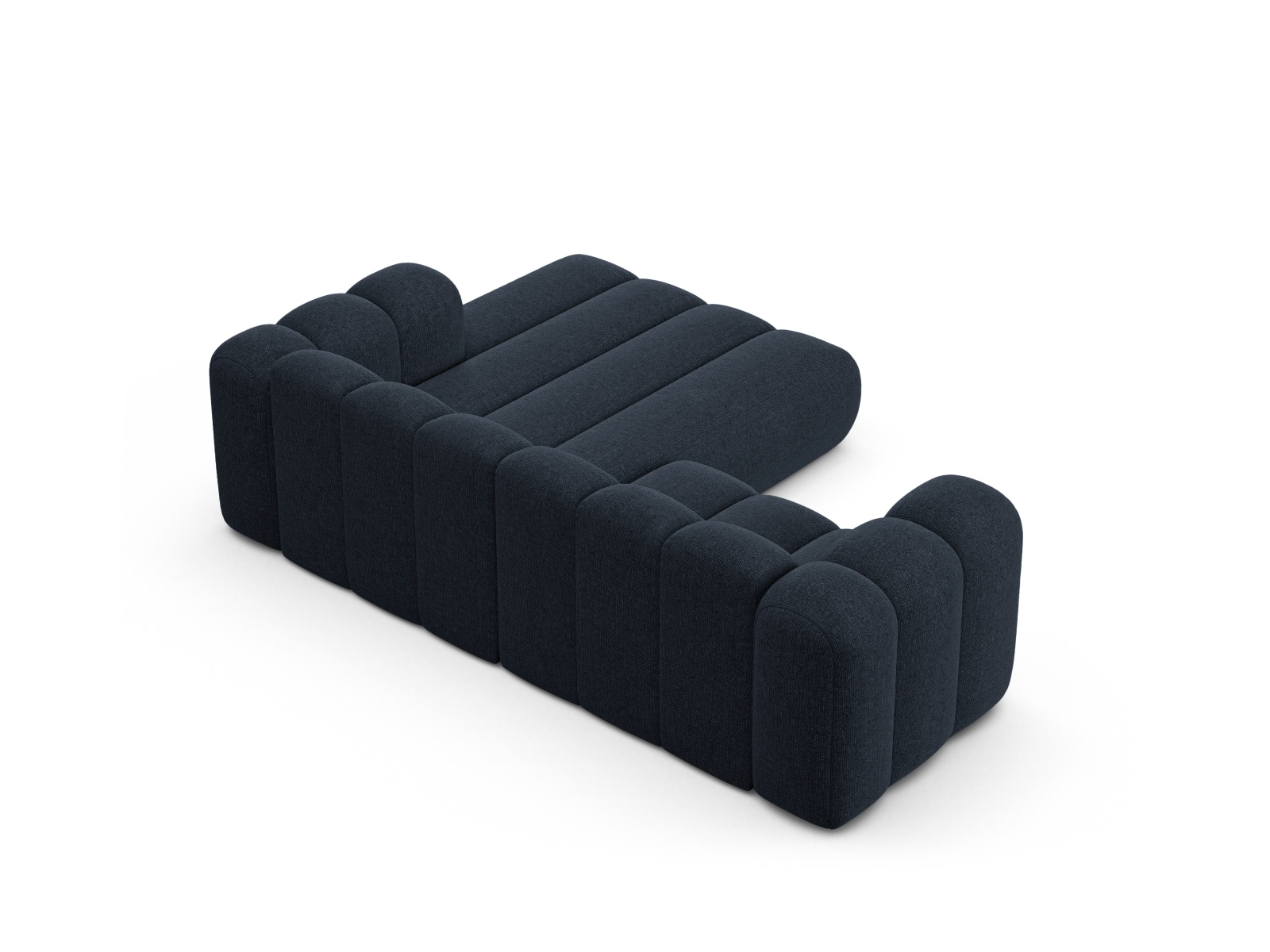 Modular Right Corner Sofa, "Lupine", 3 Seats, 230x177x70