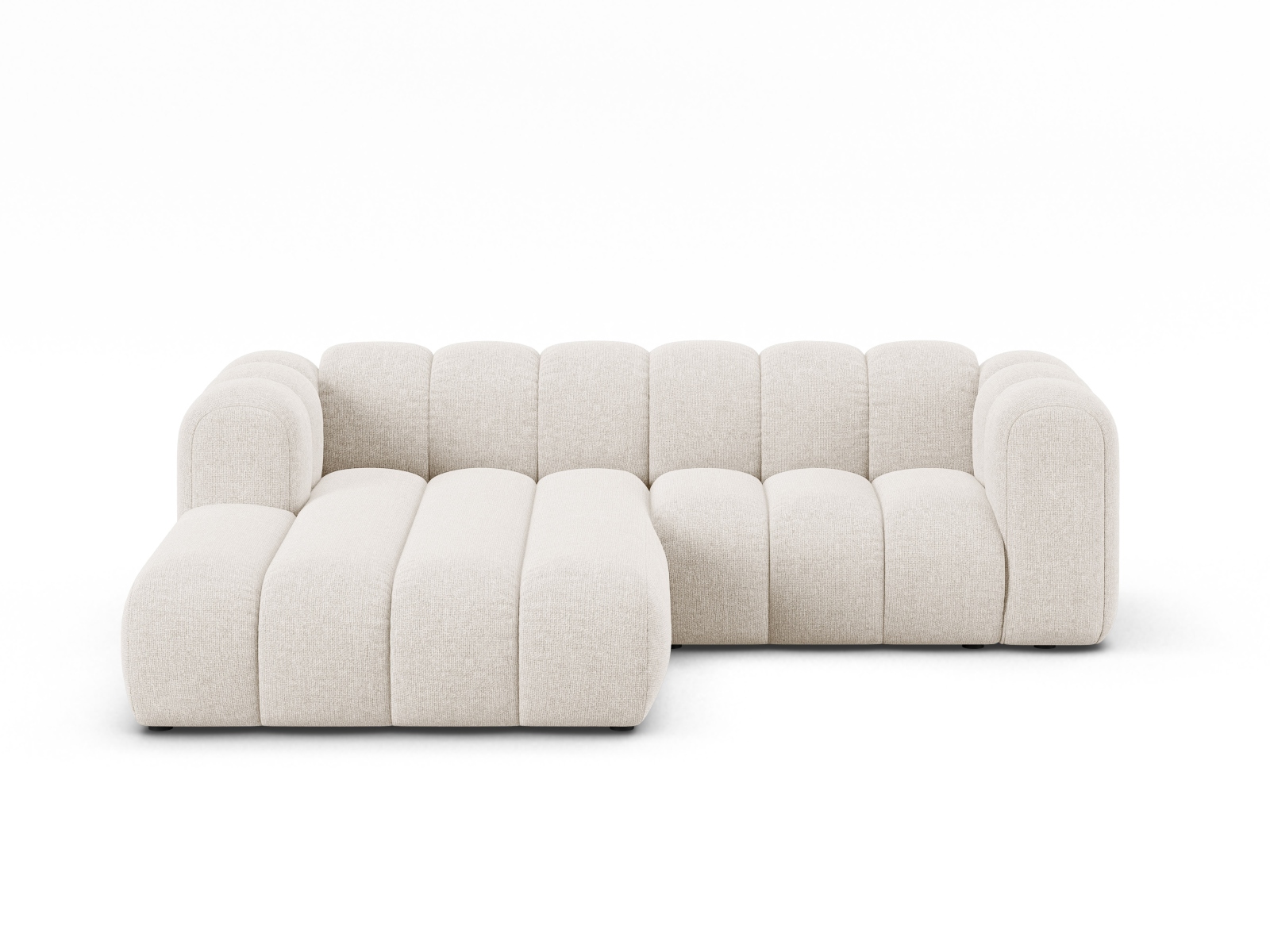 Modular Left Corner Sofa, "Lupine", 3 Seats, 230x177x70