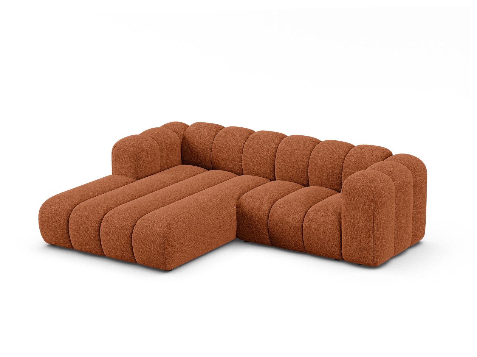 Modular Left Corner Sofa, "Lupine", 3 Seats, 230x177x70