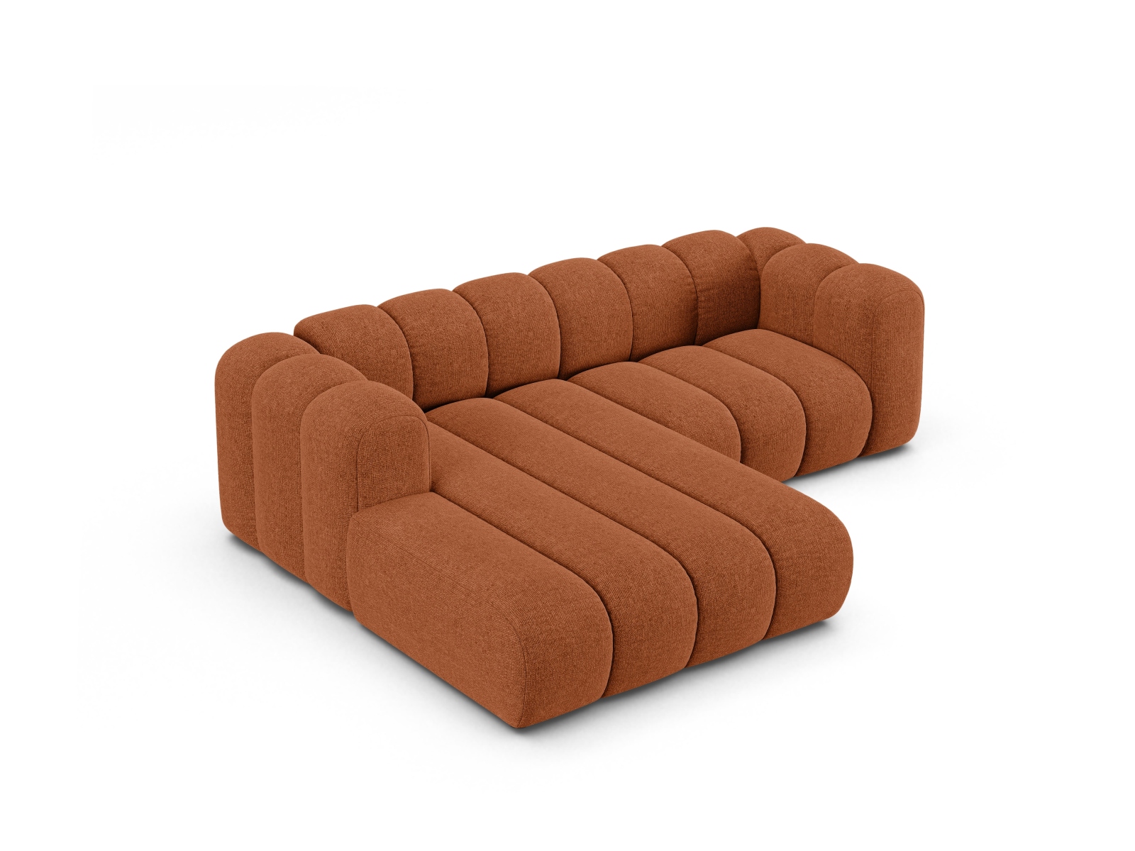 Modular Left Corner Sofa, "Lupine", 3 Seats, 230x177x70