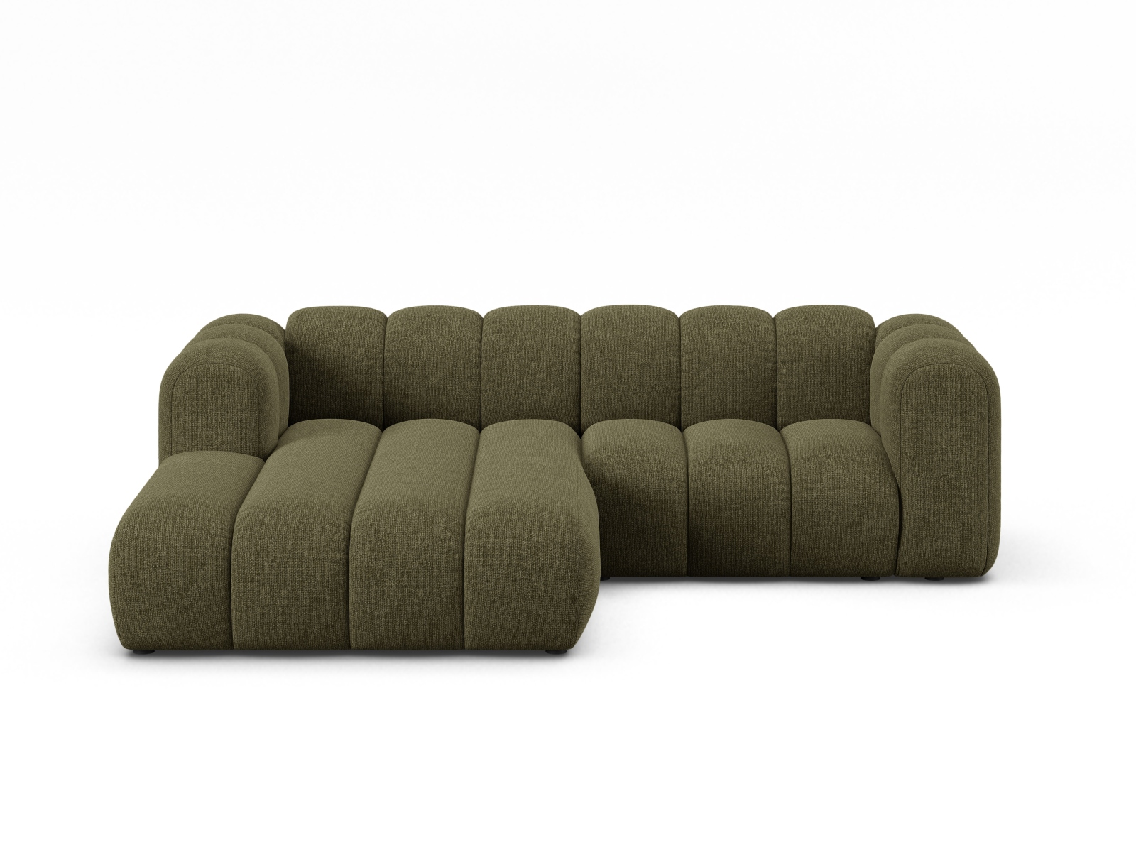 Modular Left Corner Sofa, "Lupine", 3 Seats, 230x177x70