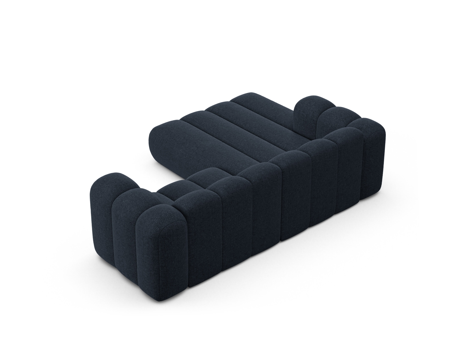 Modular Left Corner Sofa, "Lupine", 3 Seats, 230x177x70