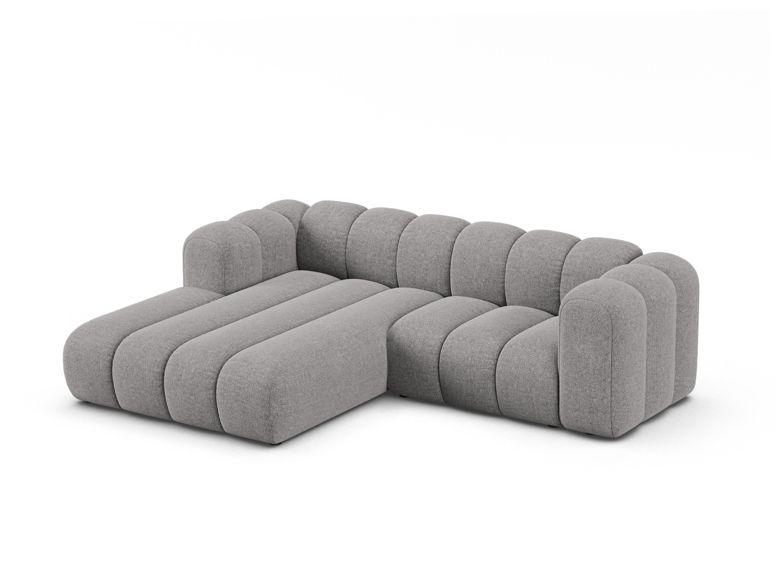 Modular Left Corner Sofa, "Lupine", 3 Seats, 230x177x70