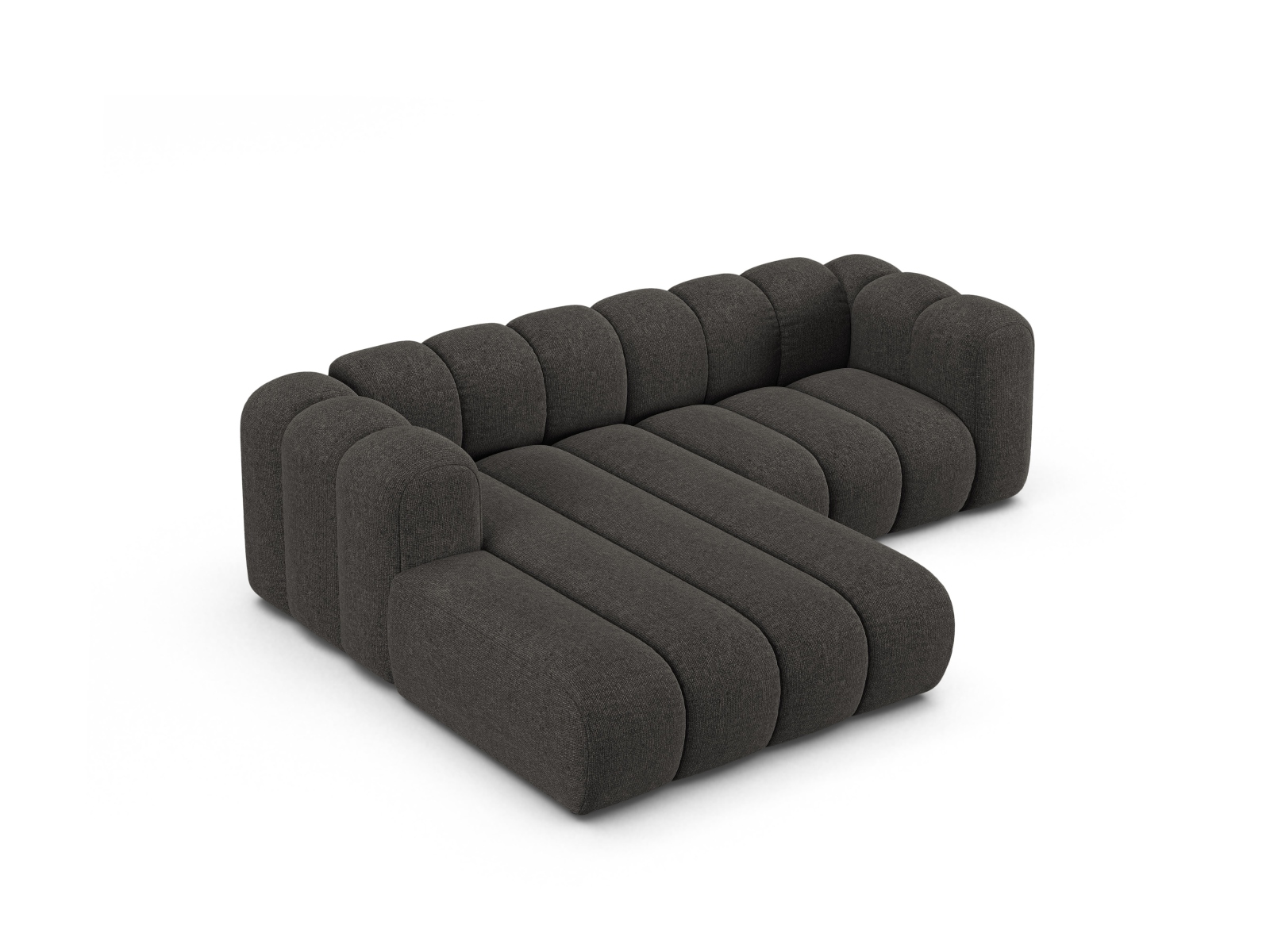 Modular Left Corner Sofa, "Lupine", 3 Seats, 230x177x70