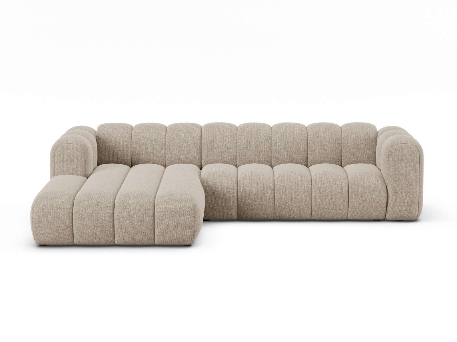 Modular Left Corner Sofa, "Lupine", 4 Seats, 290x177x70
