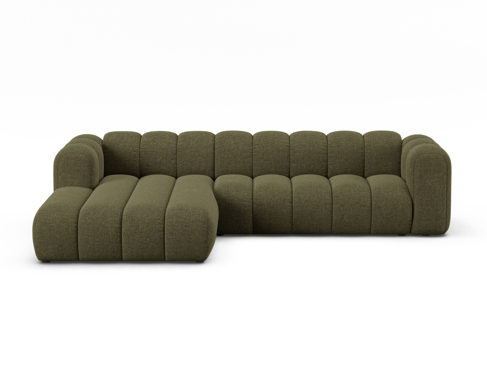 Modular Left Corner Sofa, "Lupine", 4 Seats, 290x177x70