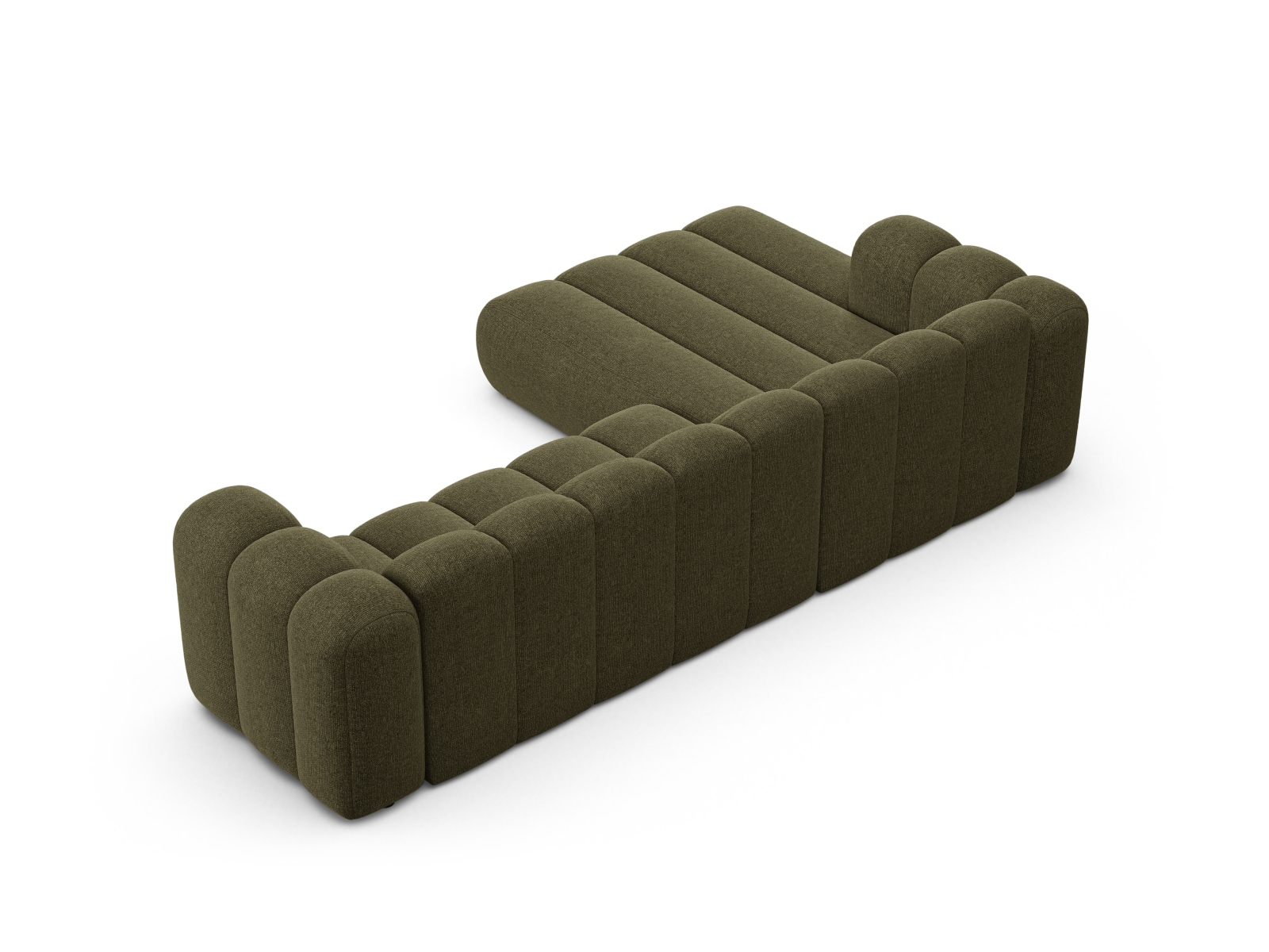 Modular Left Corner Sofa, "Lupine", 4 Seats, 290x177x70