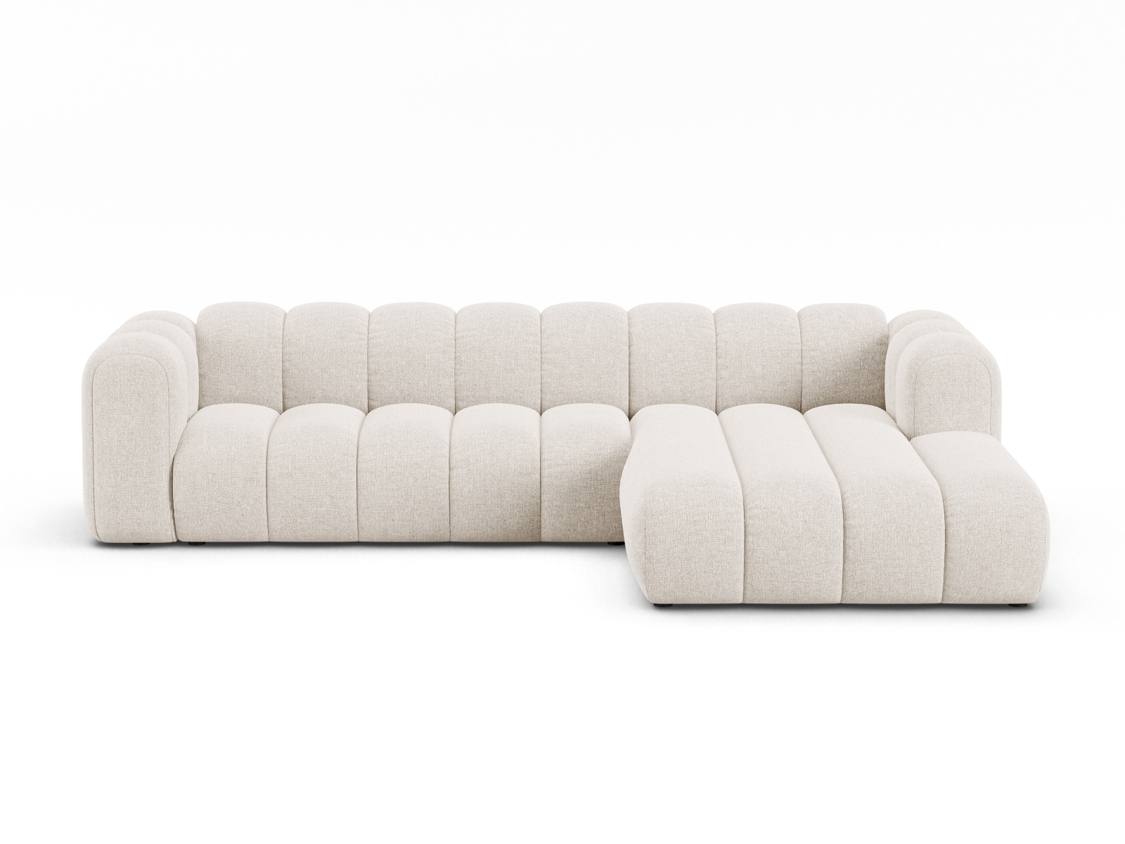 Modular Right Corner Sofa, "Lupine", 4 Seats, 290x177x70