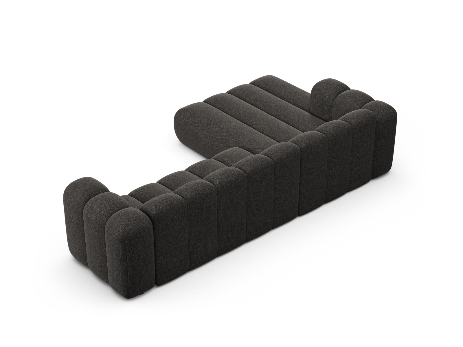 Modular Left Corner Sofa, "Lupine", 4 Seats, 290x177x70