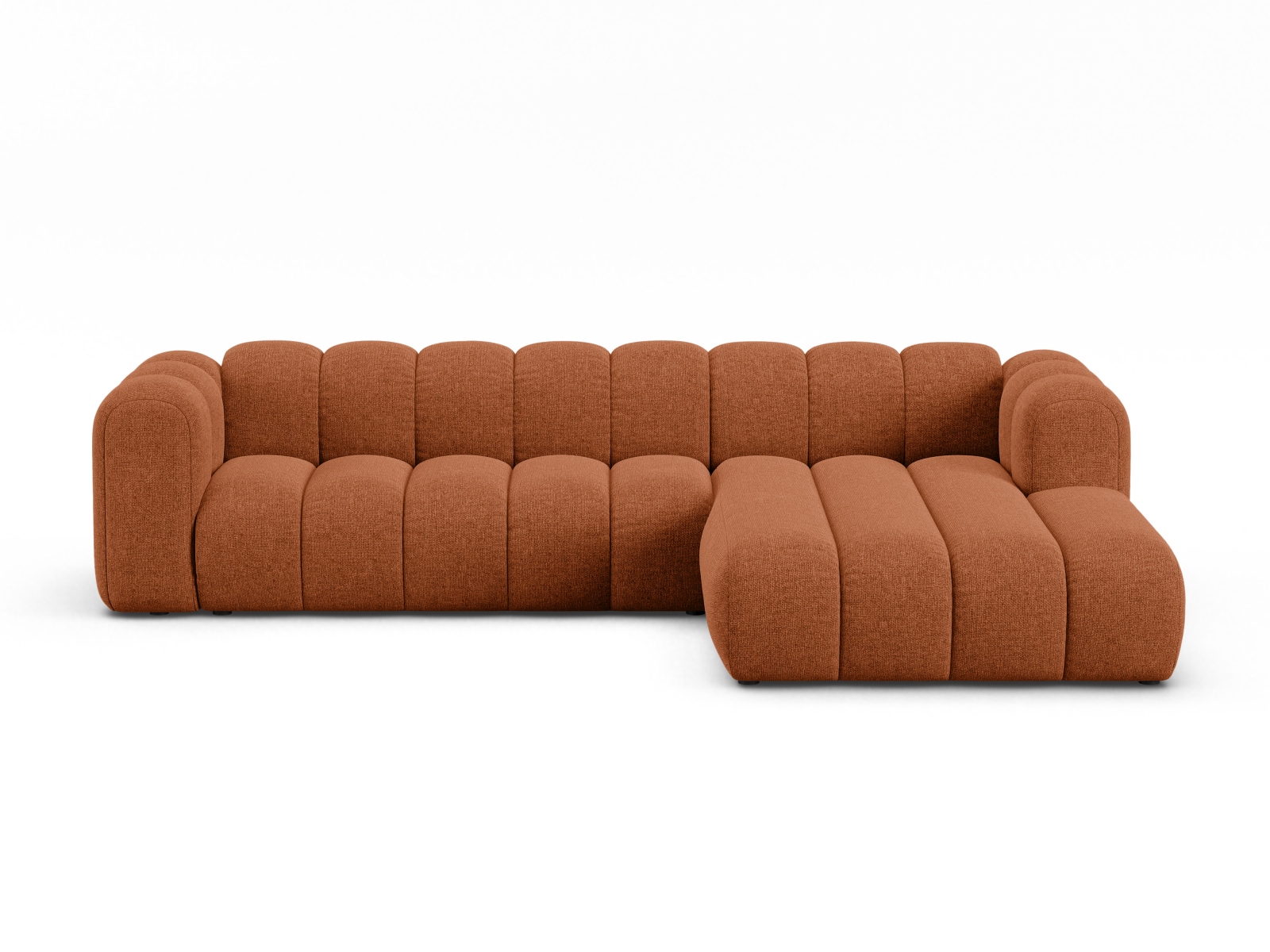 Modular Right Corner Sofa, "Lupine", 4 Seats, 290x177x70