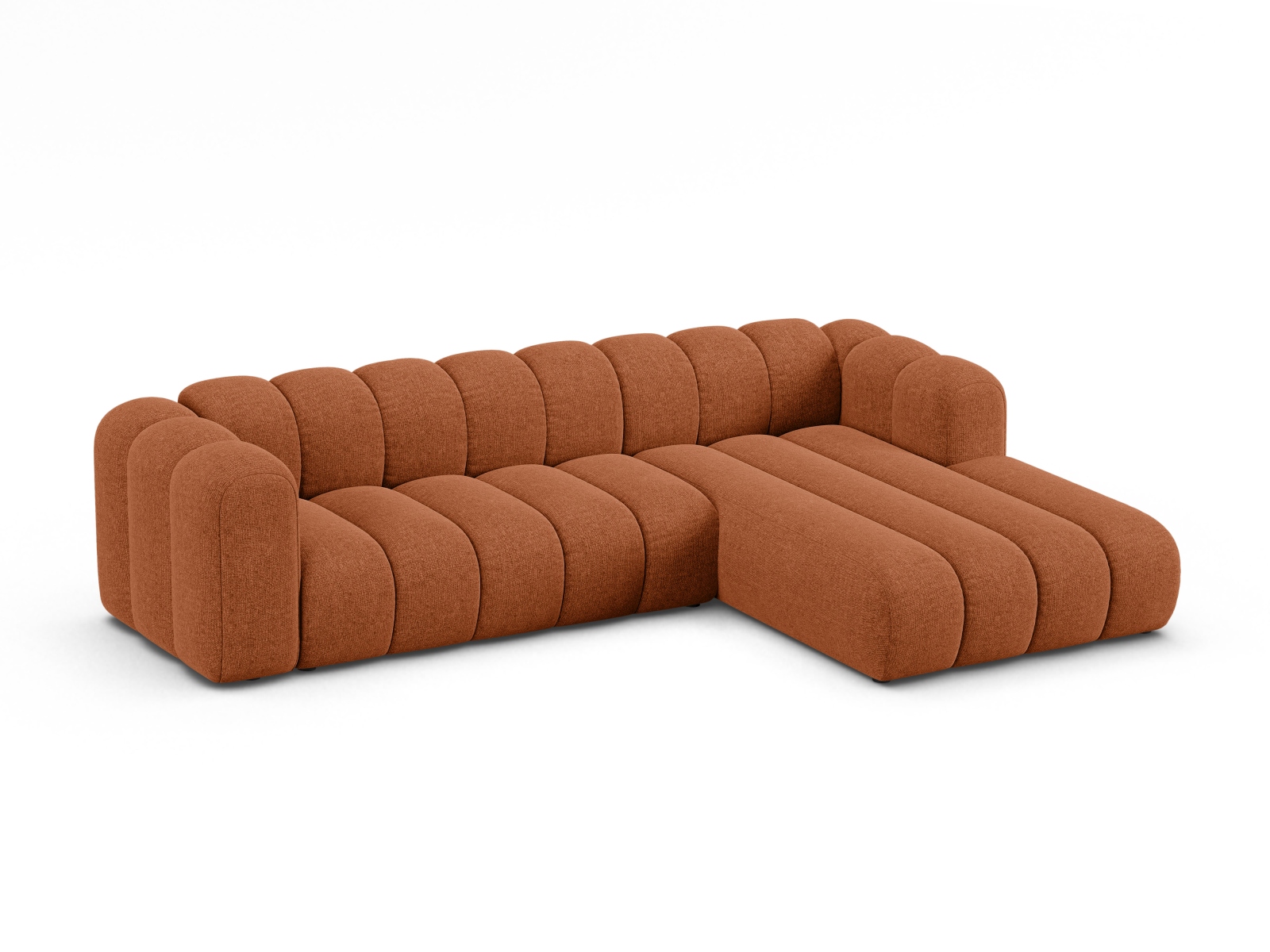 Modular Right Corner Sofa, "Lupine", 4 Seats, 290x177x70