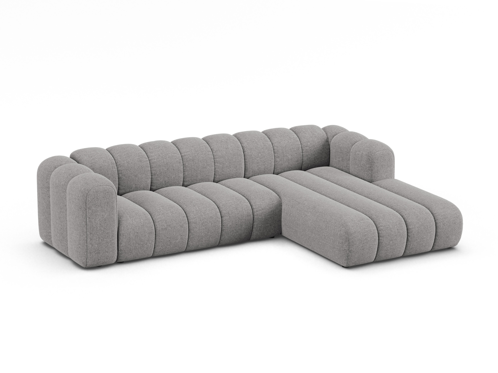 Modular Right Corner Sofa, "Lupine", 4 Seats, 290x177x70