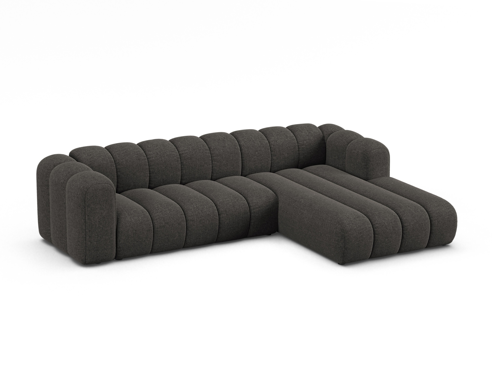 Modular Right Corner Sofa, "Lupine", 4 Seats, 290x177x70