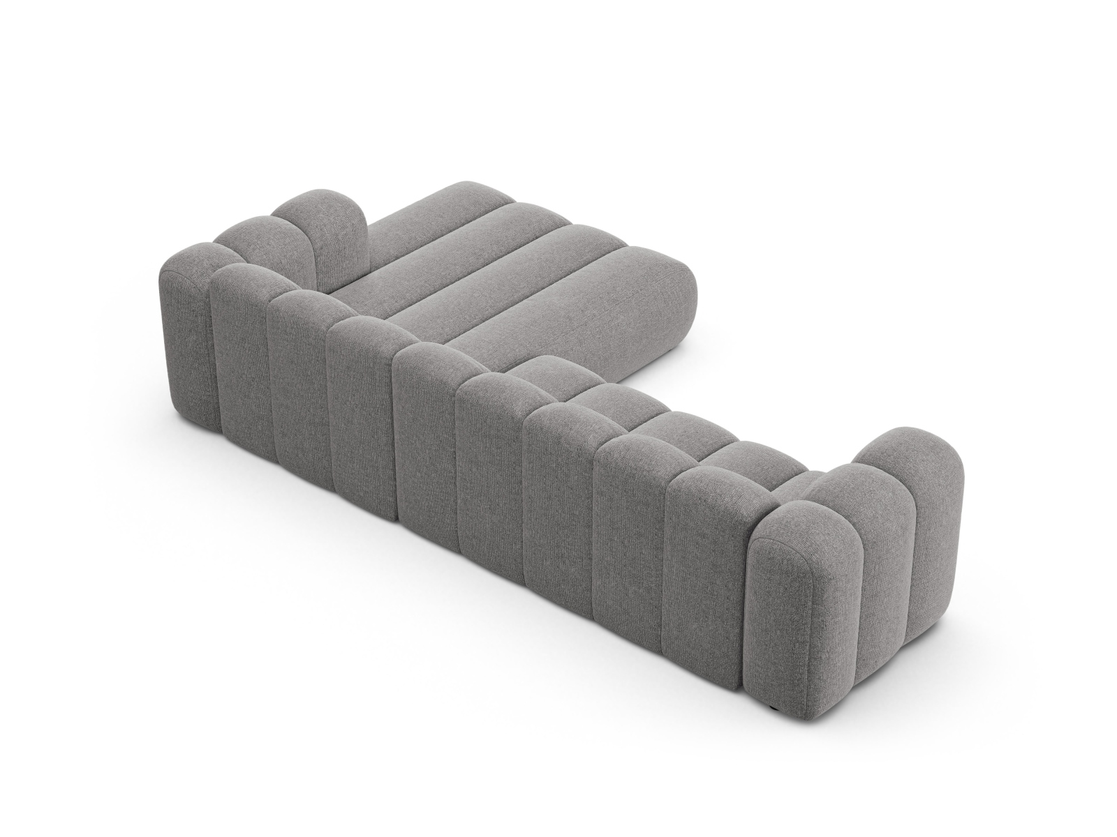 Modular Right Corner Sofa, "Lupine", 4 Seats, 290x177x70