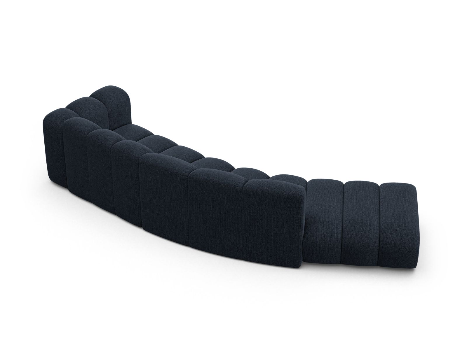 Left Modular Sofa, "Lupine", 5 Seats, 335x166x70