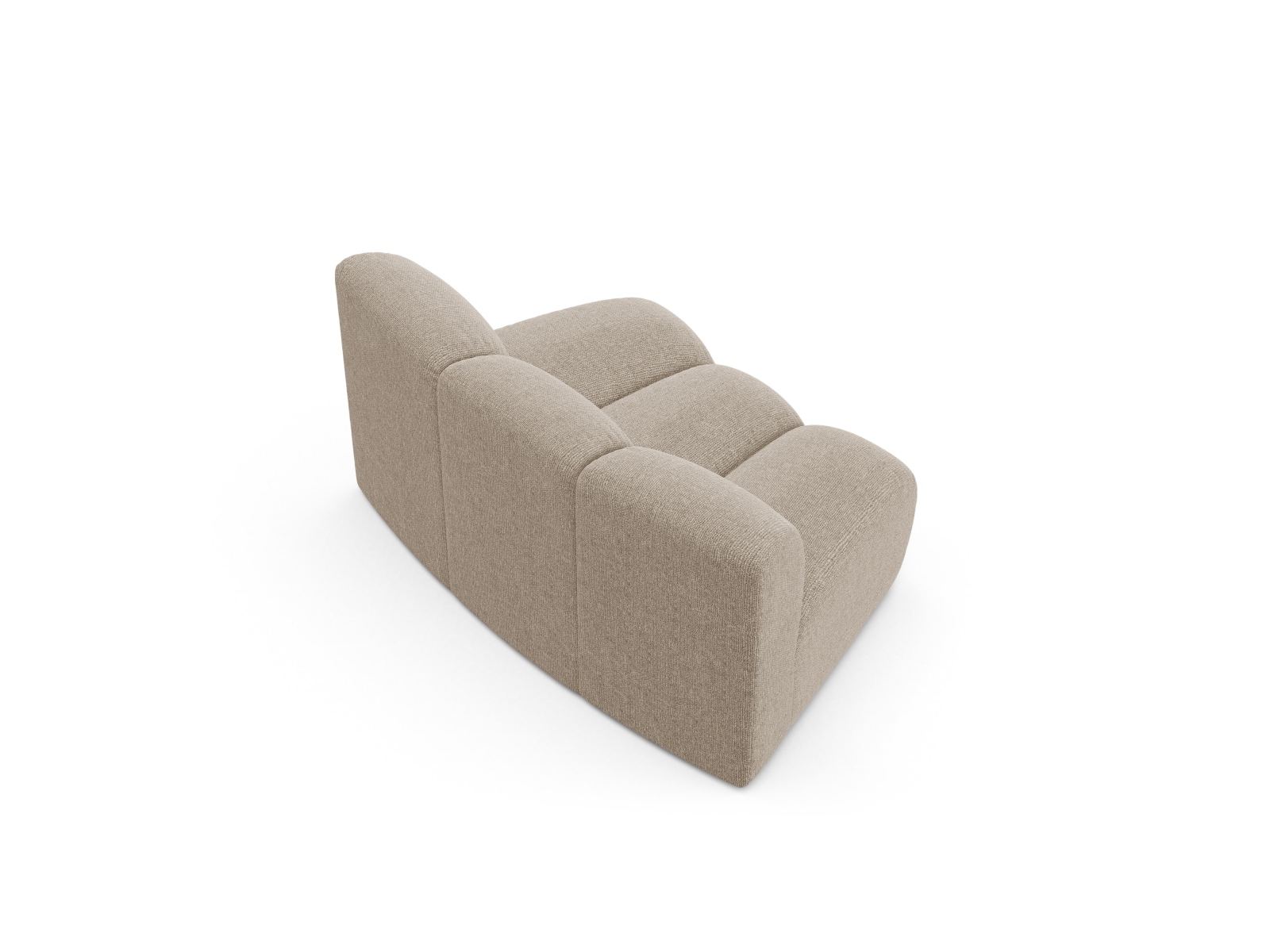 Modul Armless, "Lupine", 1 Seat, 154x95x70