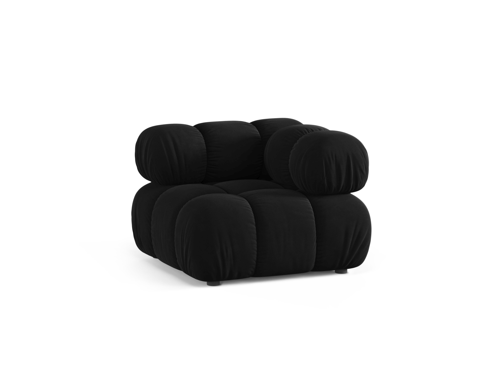 Velvet Modul Corner, "Bellis", 1 Seat, 94x94x70