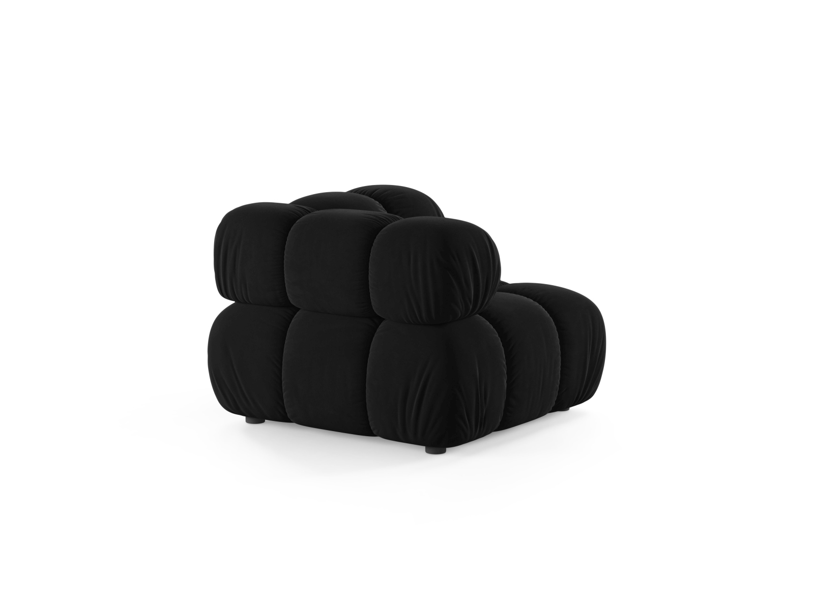 Velvet Modul Corner, "Bellis", 1 Seat, 94x94x70