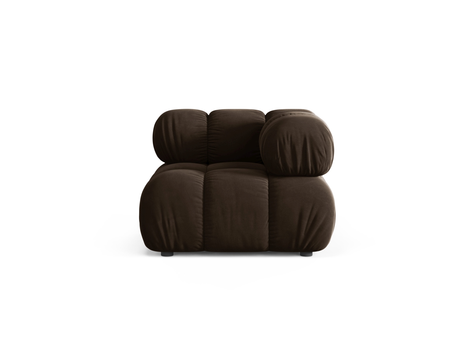 Velvet Modul Corner, "Bellis", 1 Seat, 94x94x70