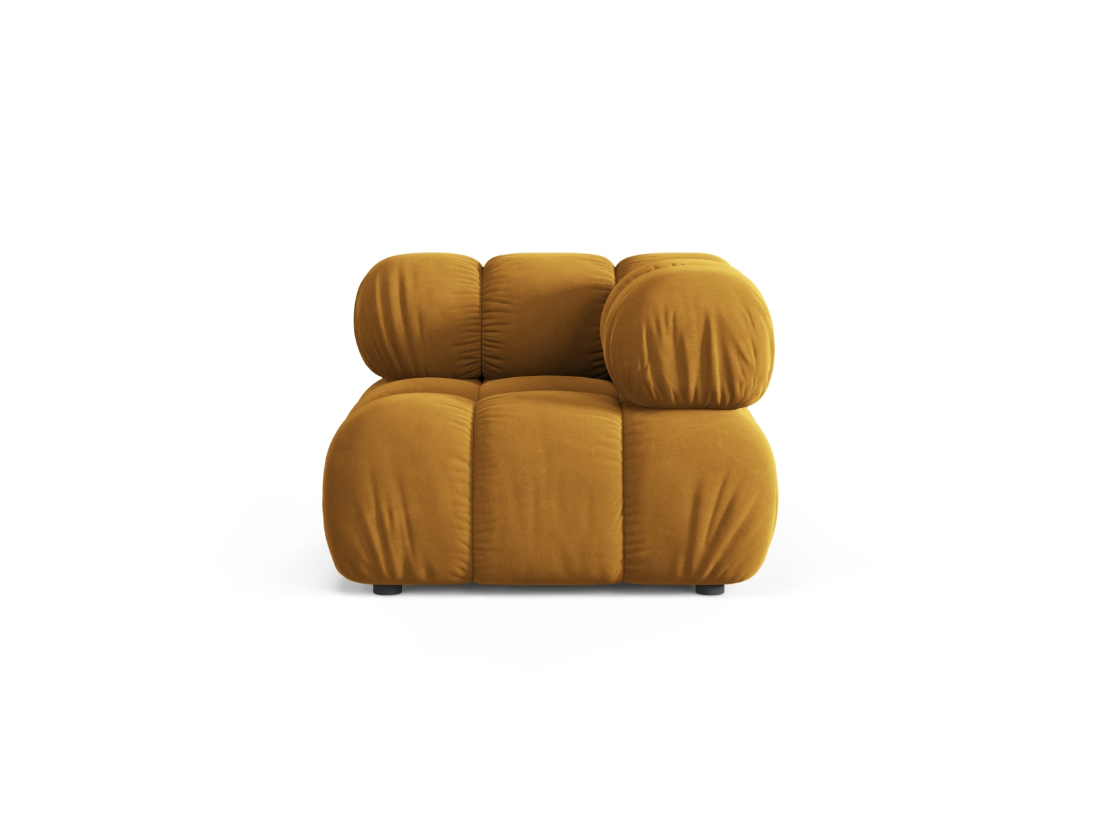 Velvet Modul Corner, "Bellis", 1 Seat, 94x94x70