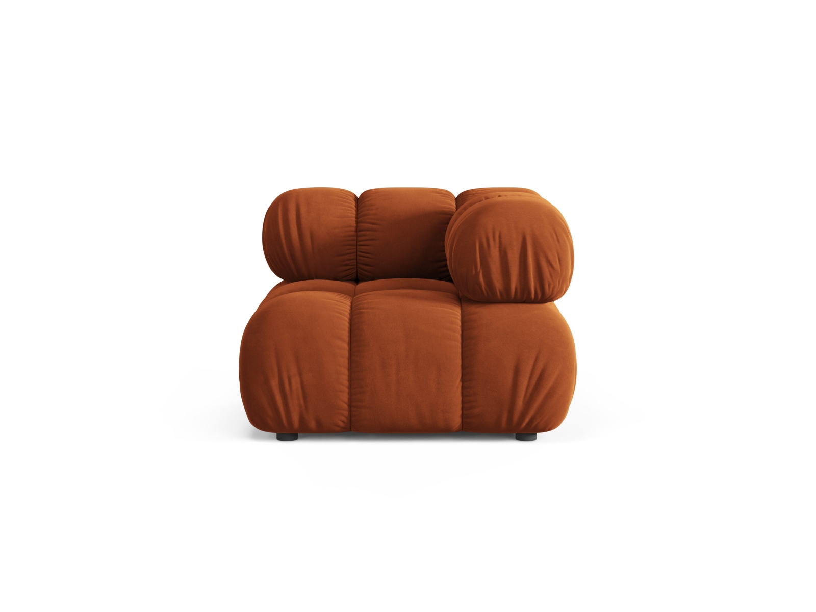 Velvet Modul Corner, "Bellis", 1 Seat, 94x94x70