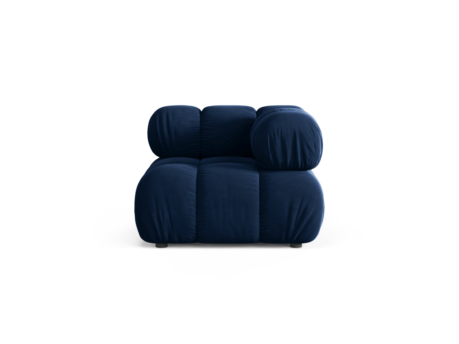 Velvet Modul Corner, "Bellis", 1 Seat, 94x94x70