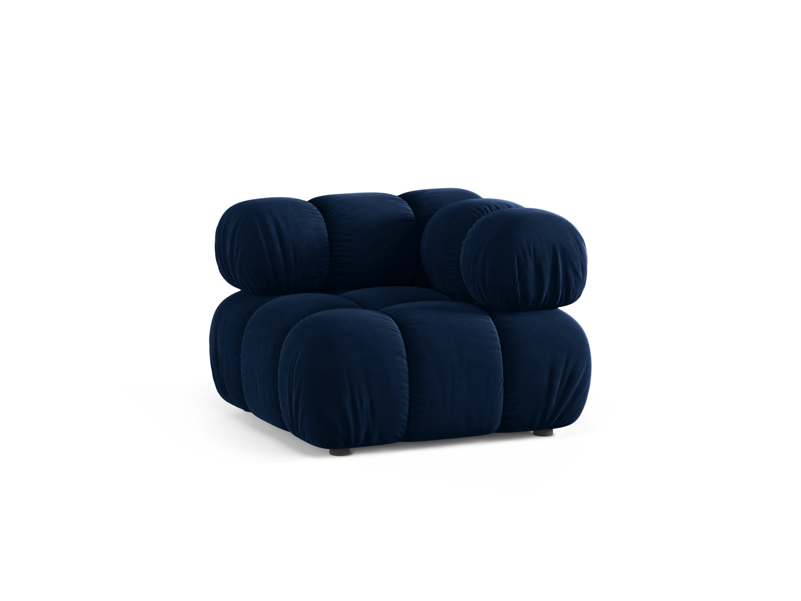 Velvet Modul Corner, "Bellis", 1 Seat, 94x94x70