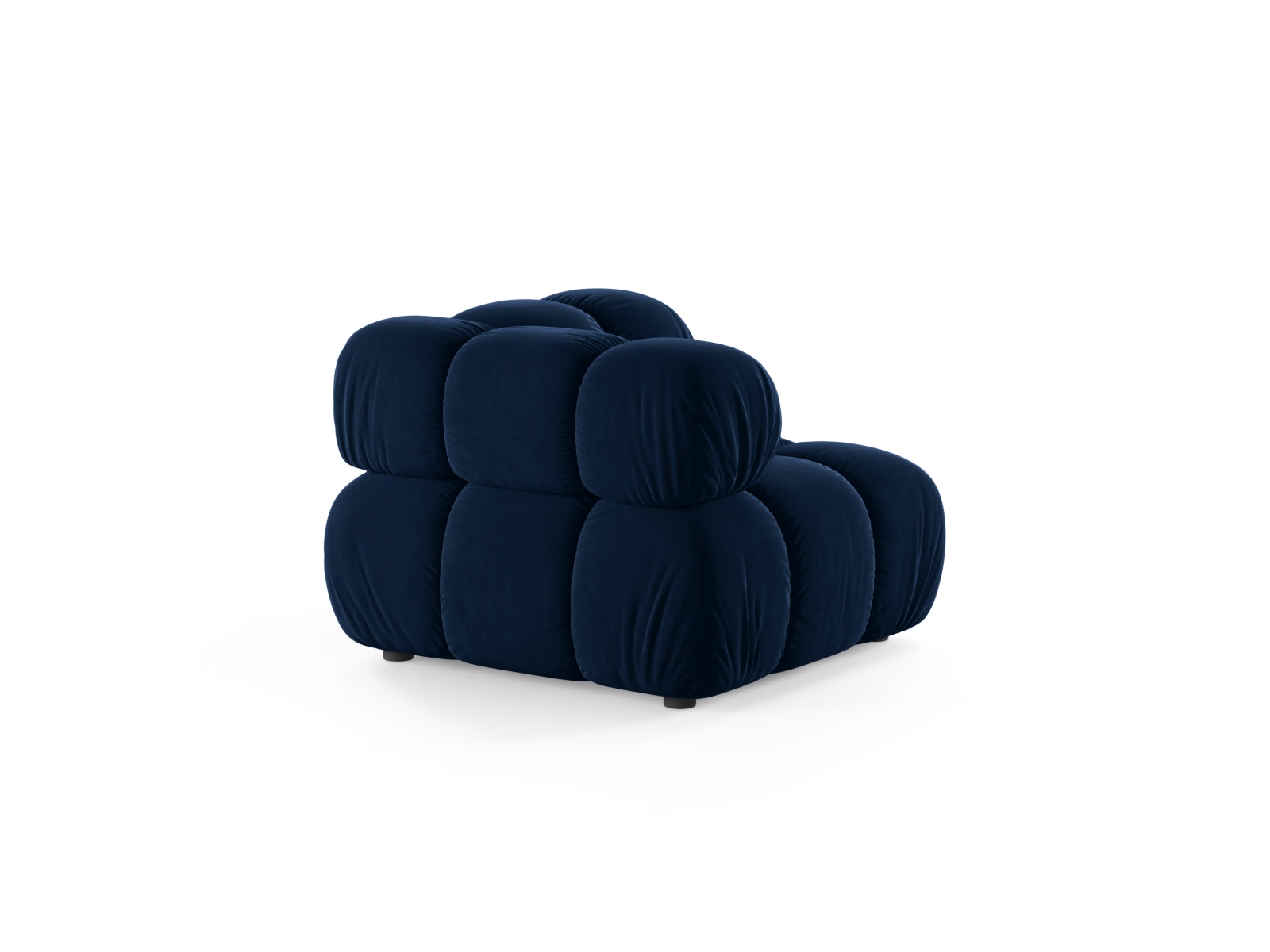 Velvet Modul Corner, "Bellis", 1 Seat, 94x94x70