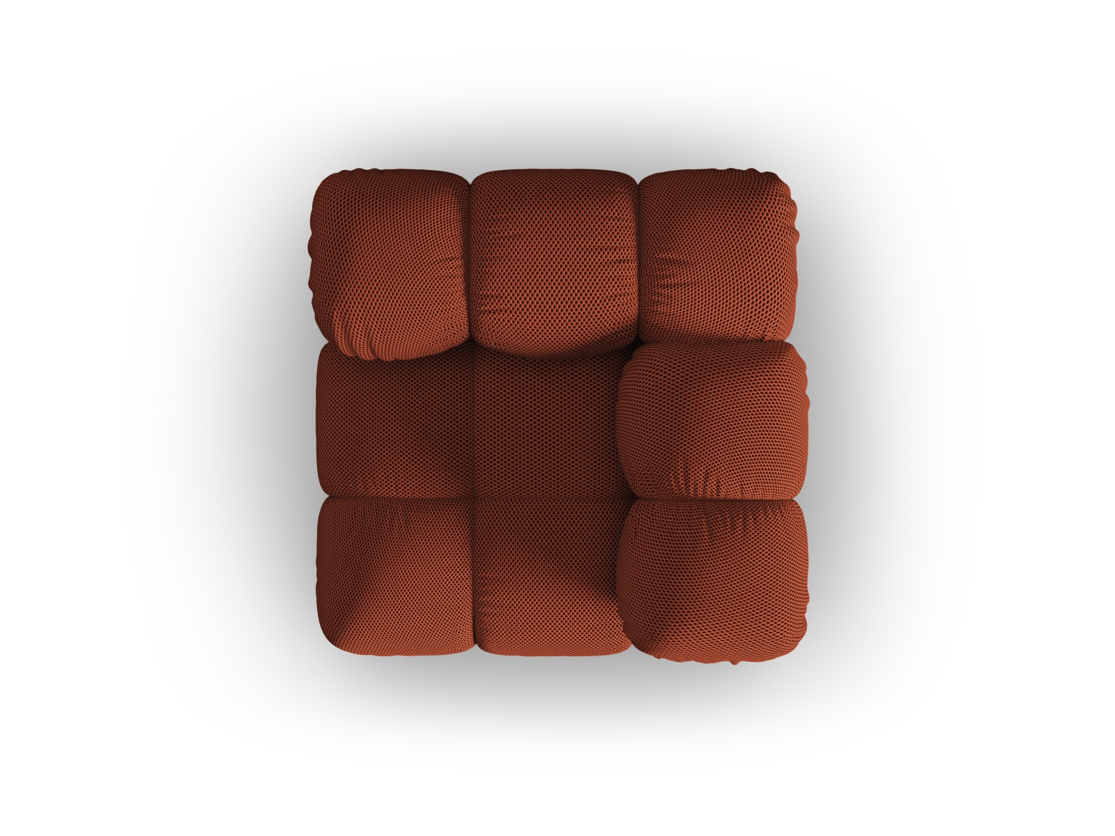 Corner Modul, "Bellis", 1 Seat, 94x94x70