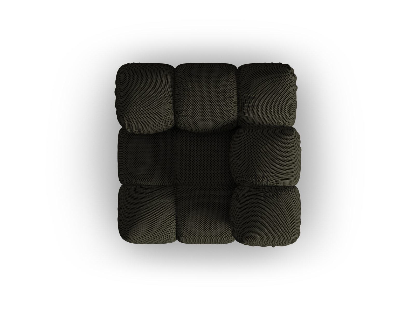 Corner Modul, "Bellis", 1 Seat, 94x94x70