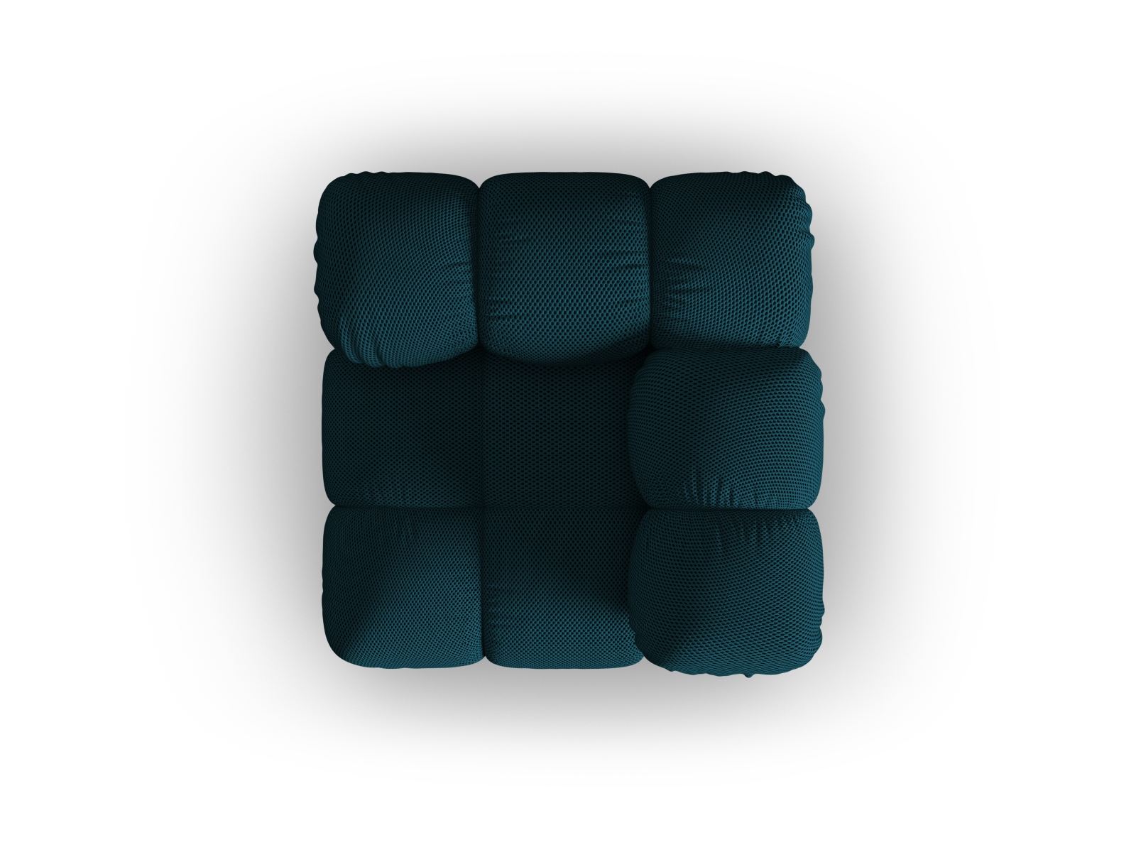 Corner Modul, "Bellis", 1 Seat, 94x94x70