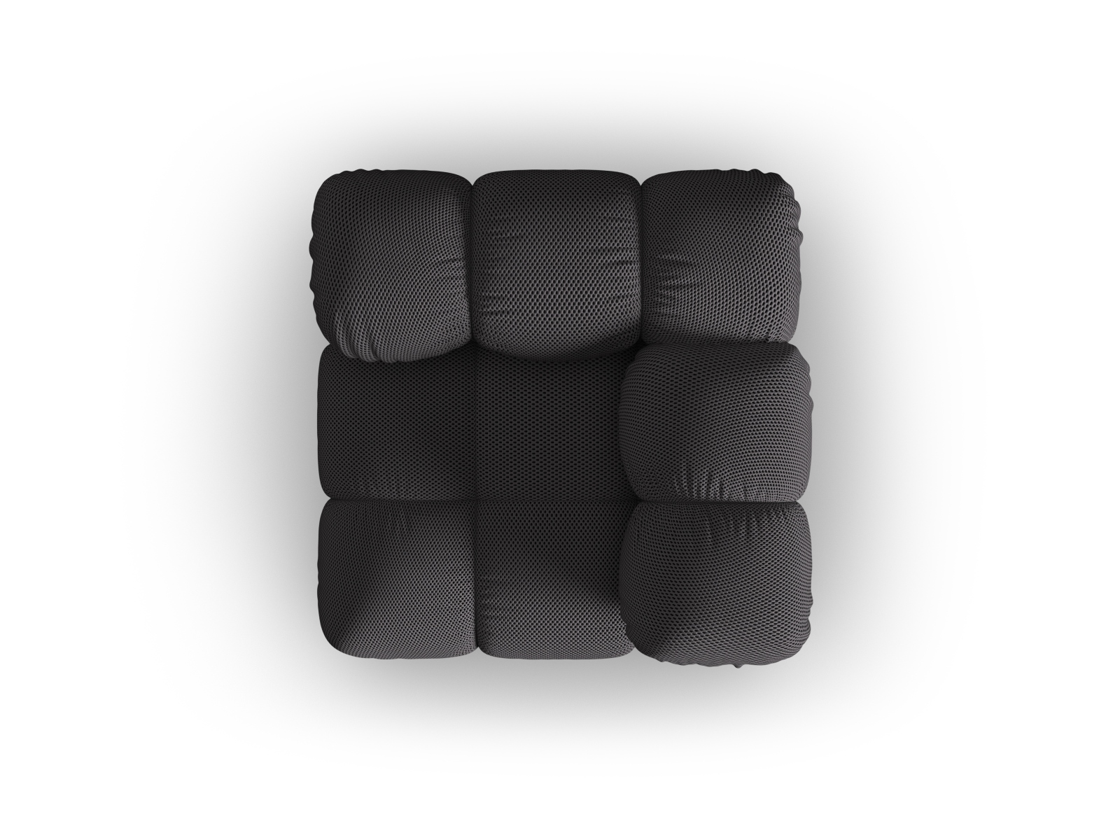 Corner Modul, "Bellis", 1 Seat, 94x94x70