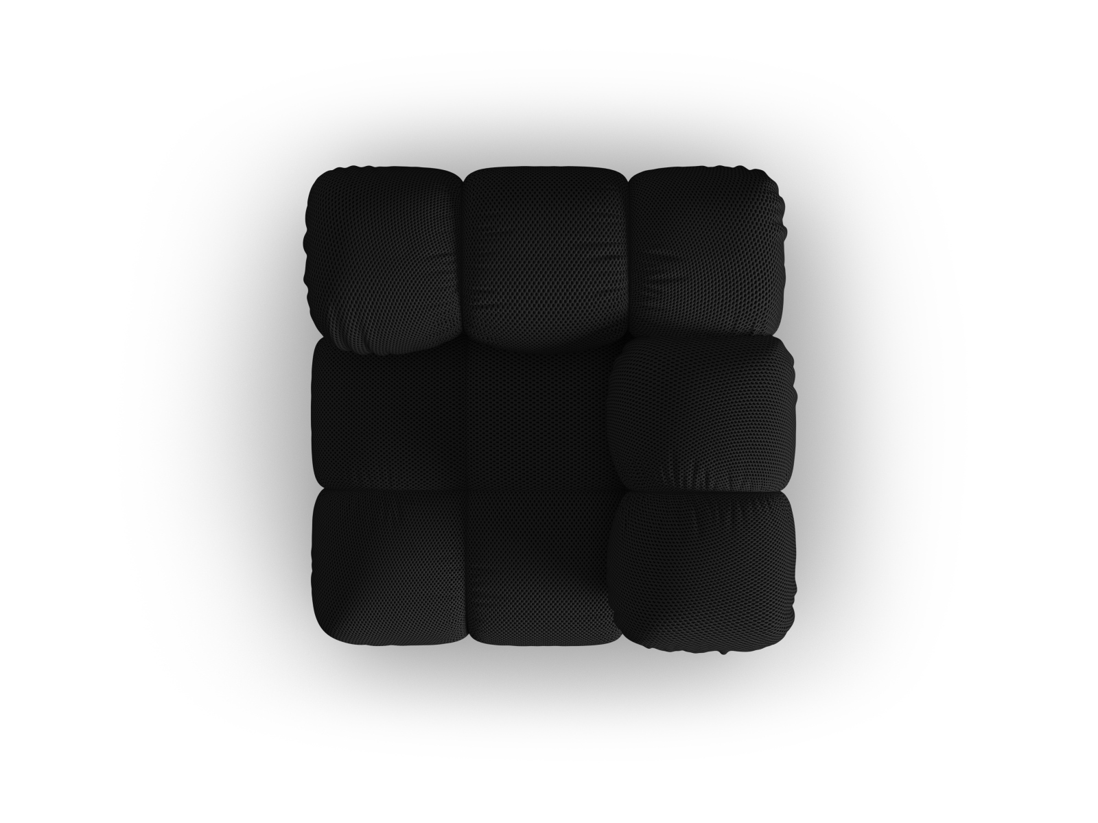 Corner Modul, "Bellis", 1 Seat, 94x94x70