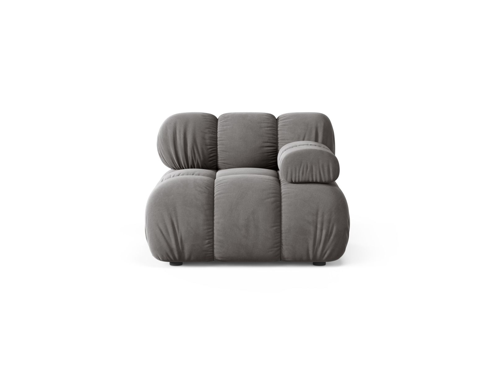 Velvet Modul Right, "Bellis", 1 Seat, 94x94x70