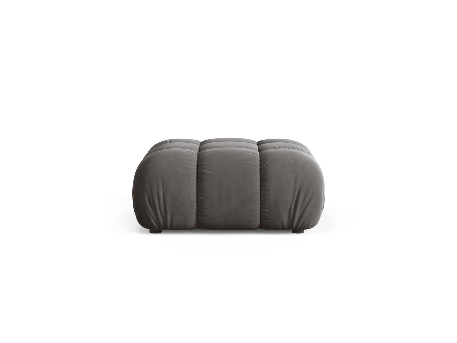Velvet Pouf, "Bellis", 1 Seat, 94x94x43
