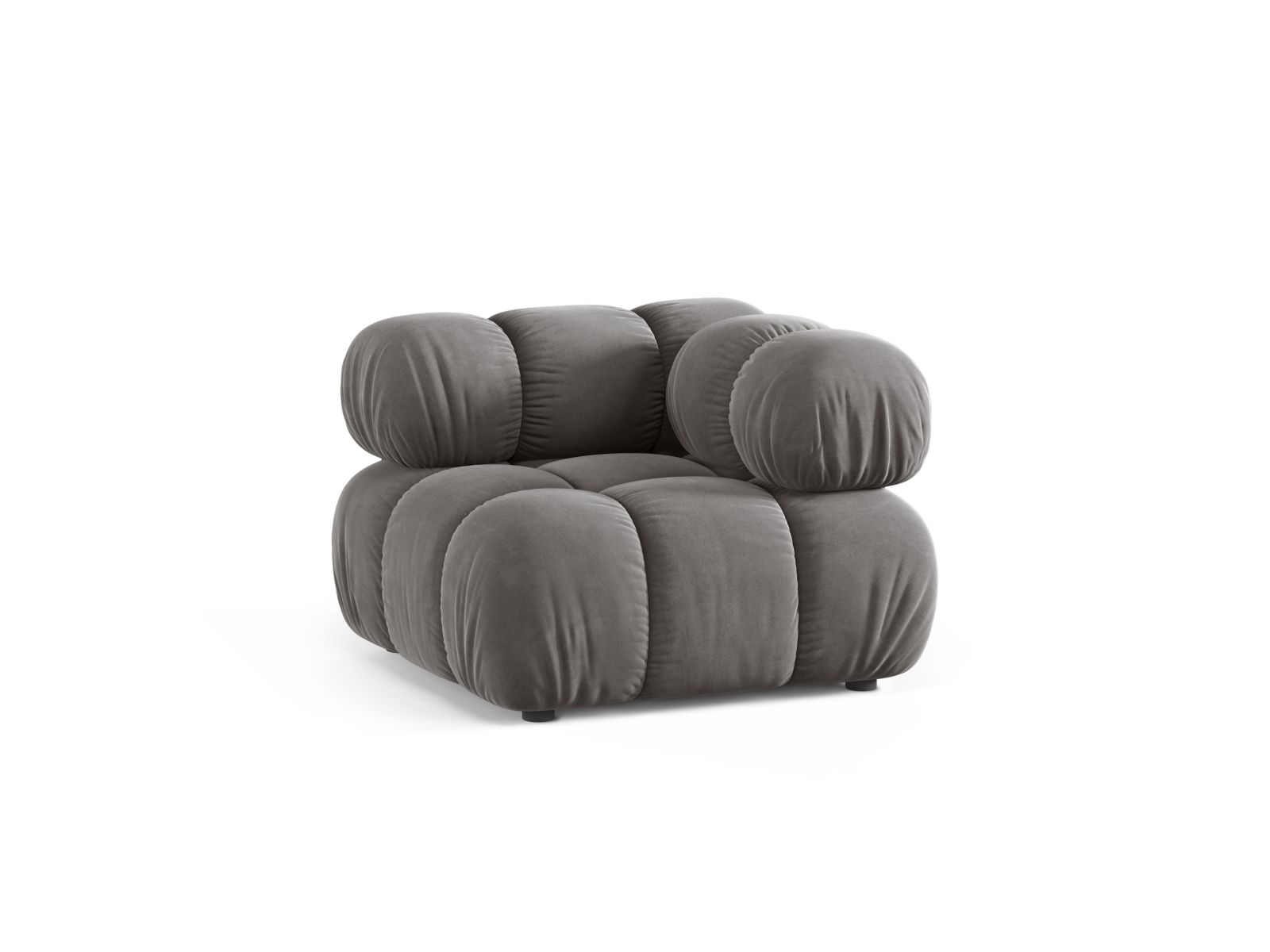 Velvet Modul Corner, "Bellis", 1 Seat, 94x94x70