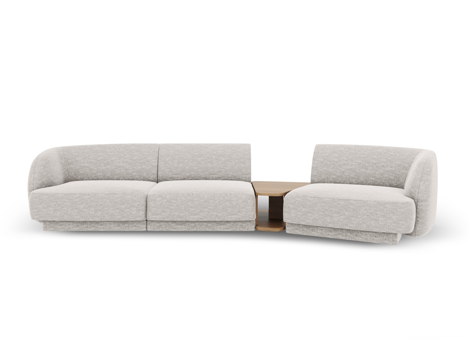 Right Modular Sofa, "Miley", 3 Seats, 303x126x70