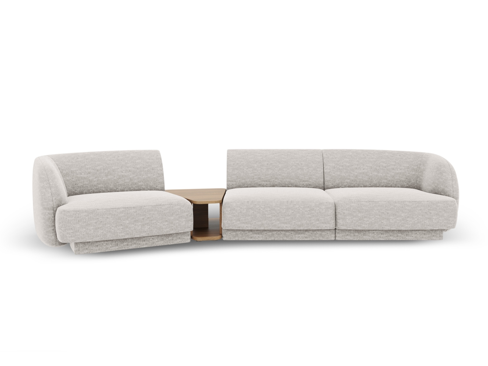 Left Modular Sofa, "Miley", 3 Seats, 303x126x70