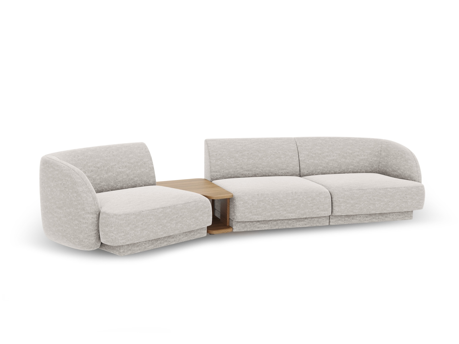 Left Modular Sofa, "Miley", 3 Seats, 303x126x70