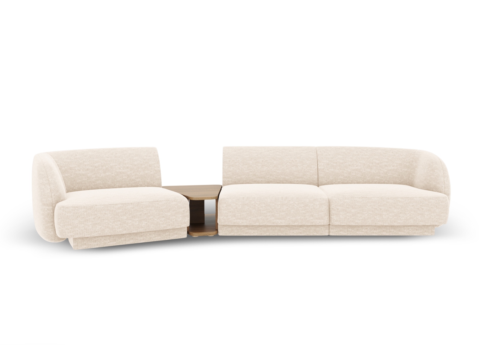 Left Modular Sofa, "Miley", 3 Seats, 303x126x70
