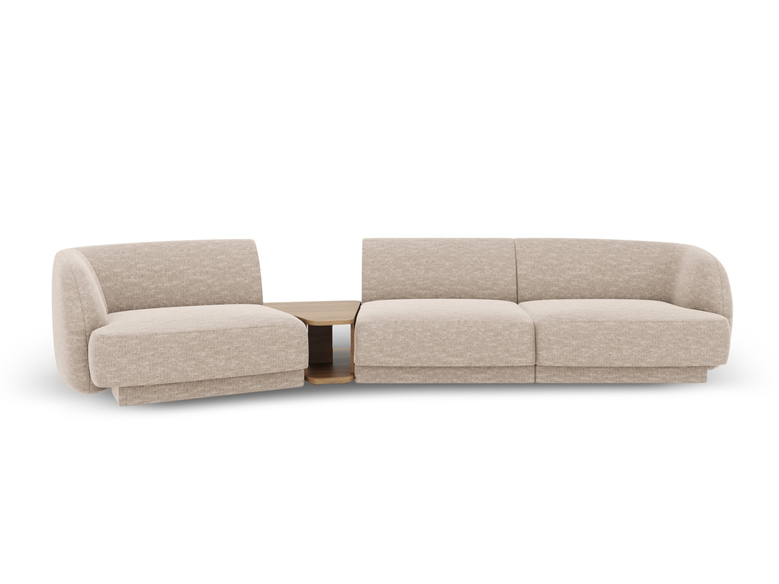 Left Modular Sofa, "Miley", 3 Seats, 303x126x70