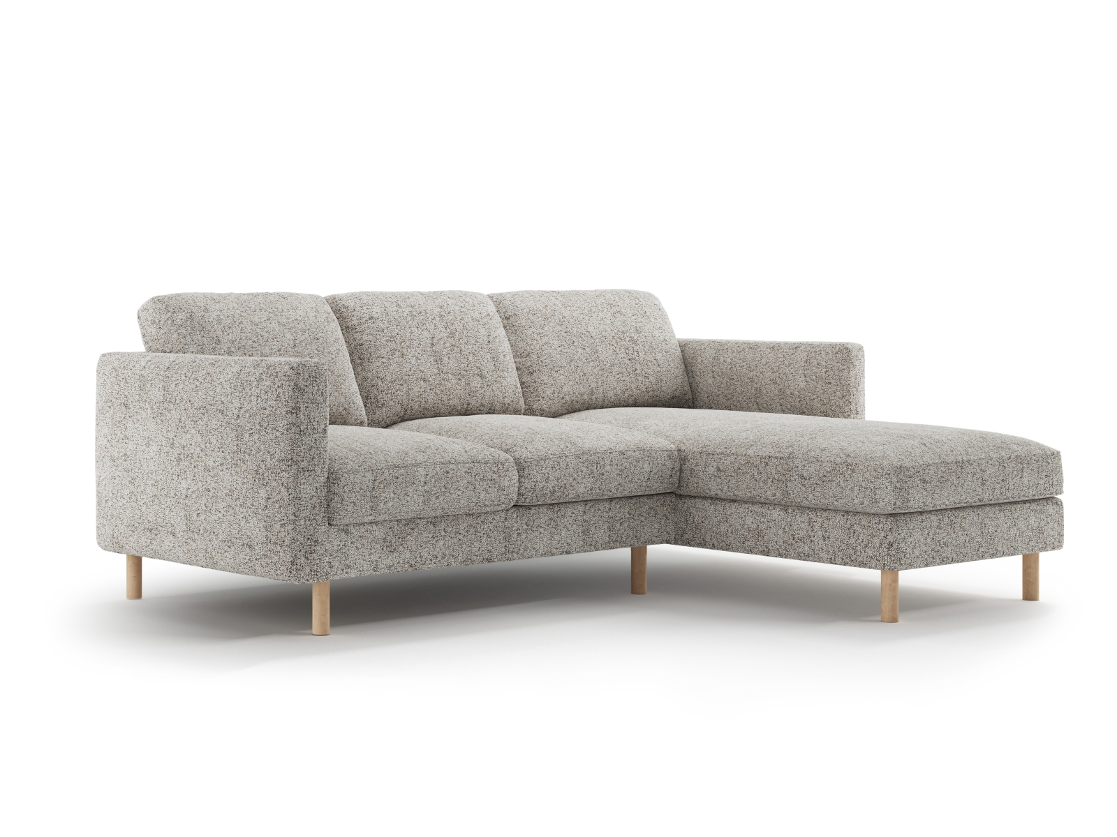 Right Corner Sofa, "Eden", 3 Seats, 223x150x90