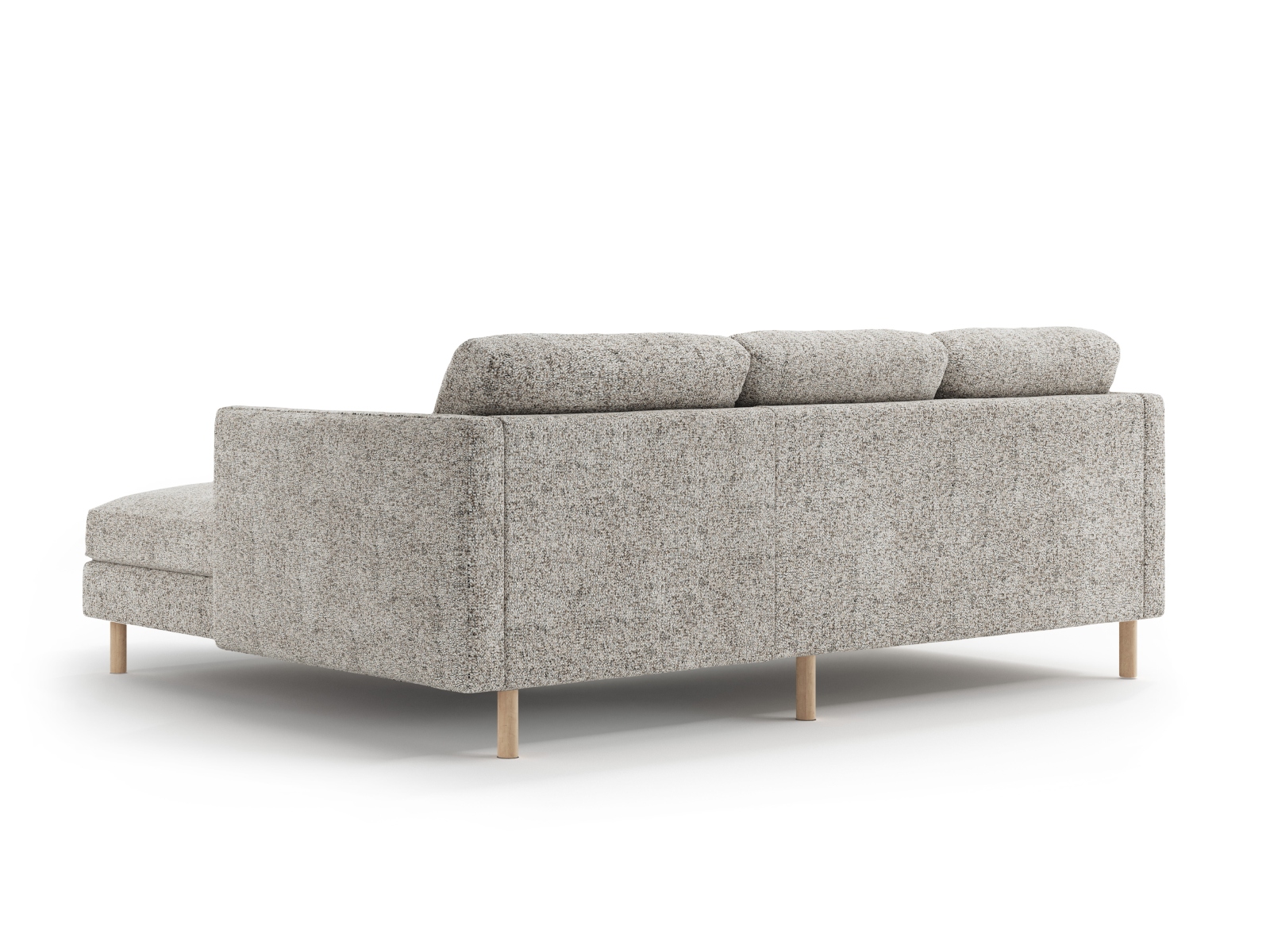 Right Corner Sofa, "Eden", 3 Seats, 223x150x90