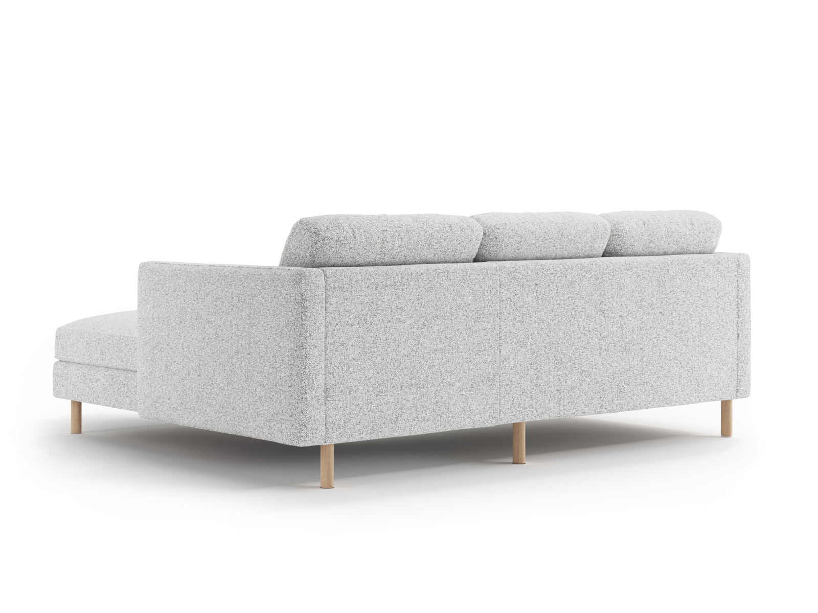 Right Corner Sofa, "Eden", 3 Seats, 223x150x90