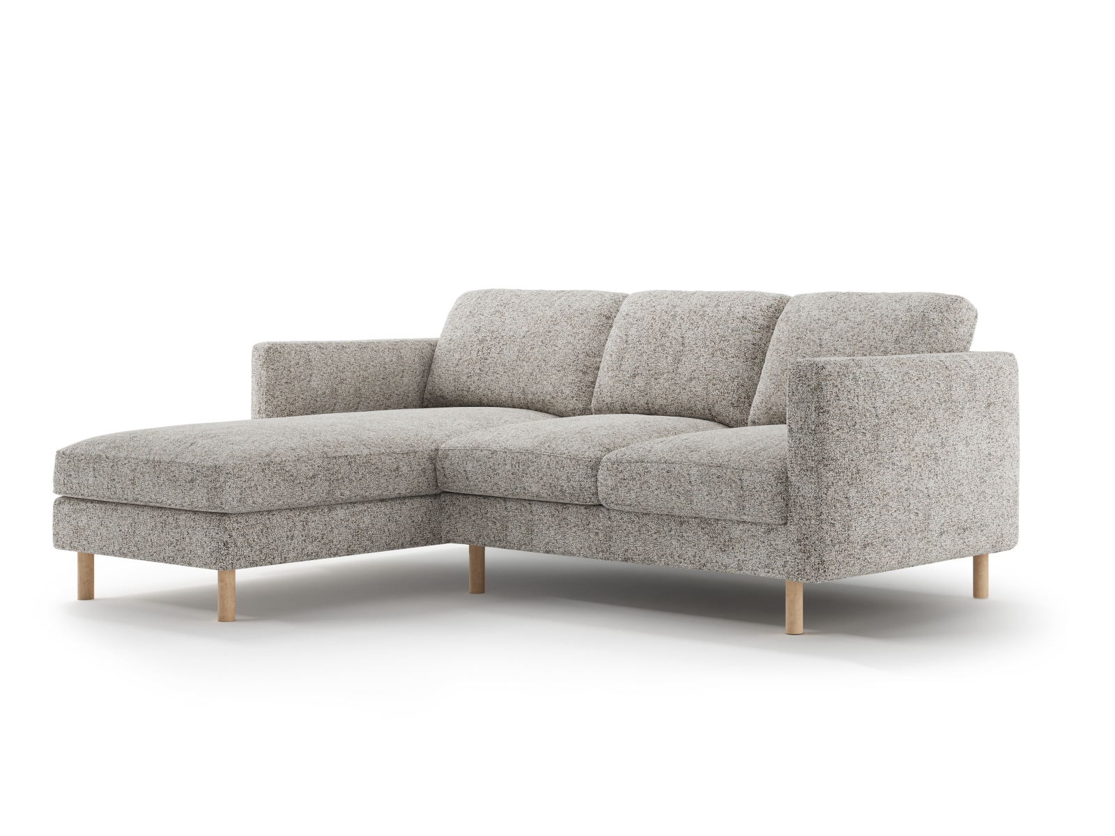 Left Corner Sofa, "Eden", 3 Seats, 223x150x90