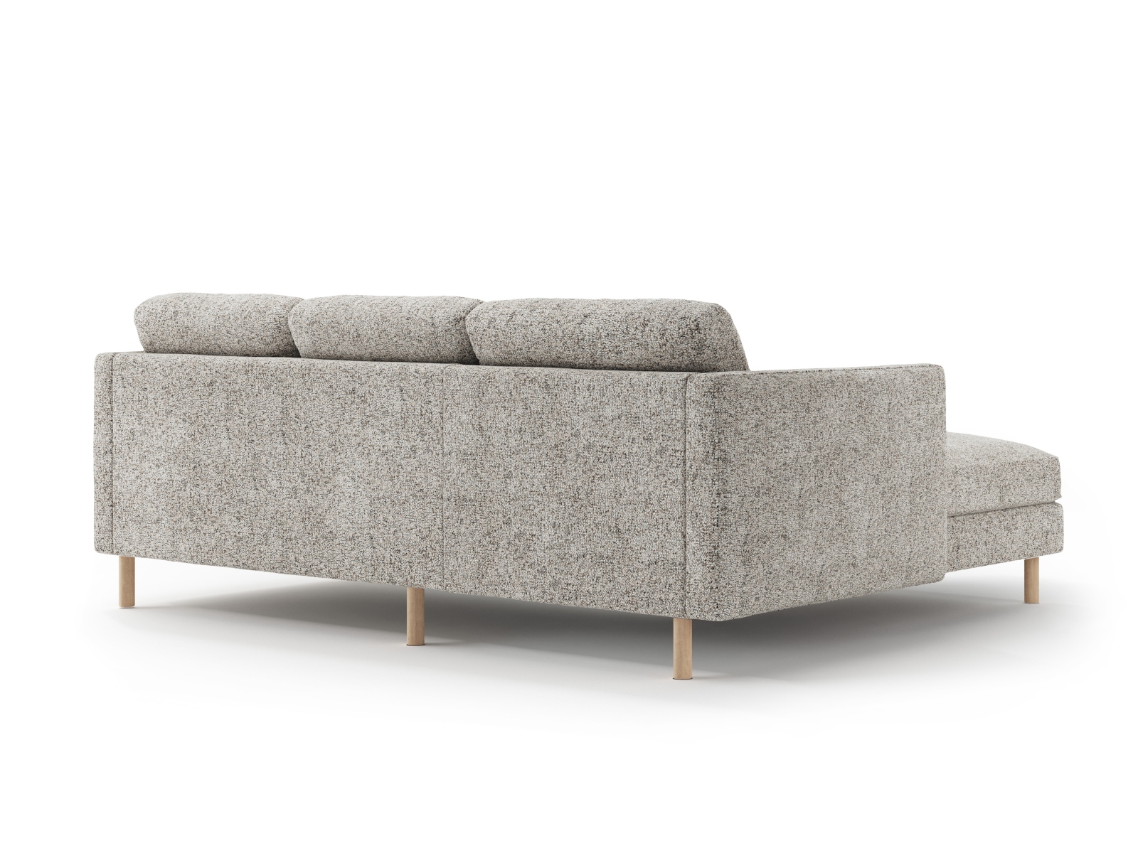 Left Corner Sofa, "Eden", 3 Seats, 223x150x90